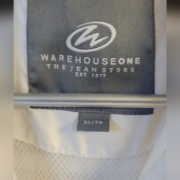 Windbreaker Jacket - White - XL - Picture 5 of 6